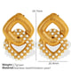 EH537 White Pearl Gold Earrings Picture4